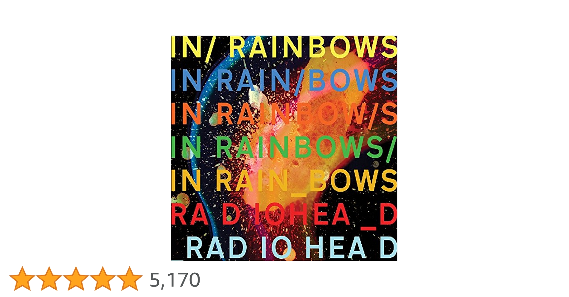 【新品未開封】【LP】Radiohead In Rainbows In Rainbows LP: Radiohead, Radiohead: Amazon.ca: Music